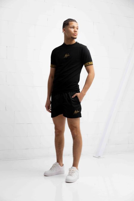 Malelions zomerset voor heren in het zwart